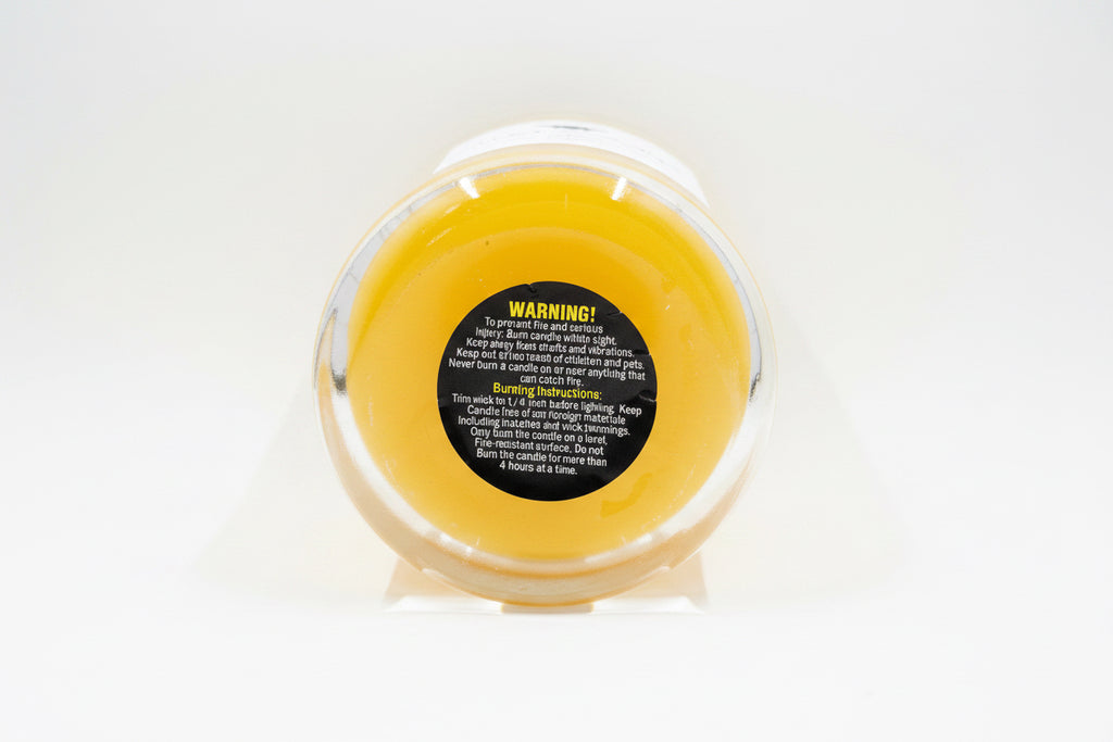 Heavy Glass Container Pillar Candle