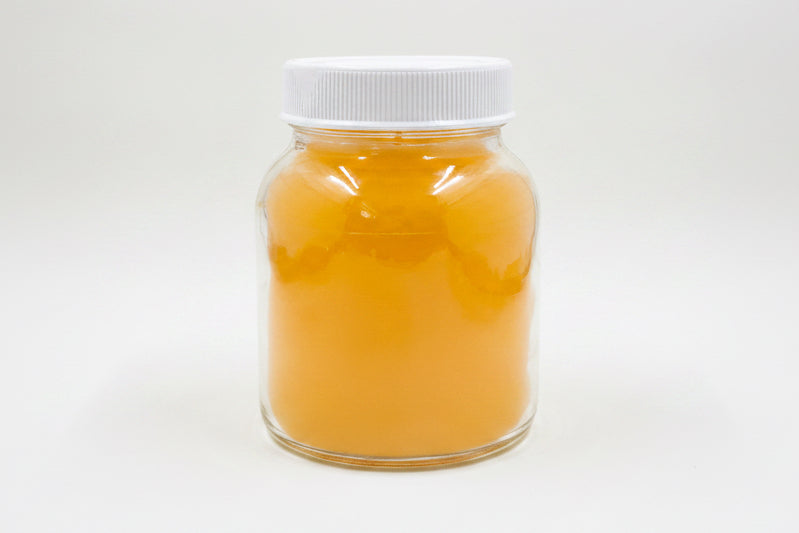 Upcycled Glass Jar w/ Lid ~ 14 oz Medium Size