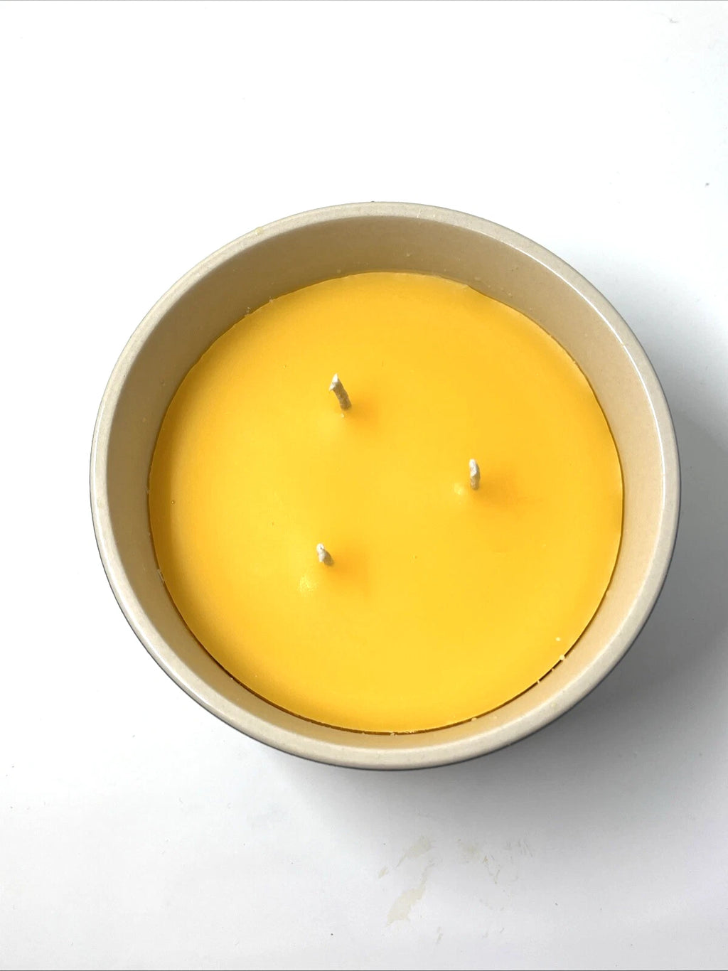 Upcycled industrial 3-Wick Candle ~ Large