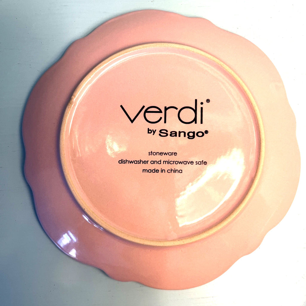 Pink Candle Plate VERDI by SANGO ~ Boho-style