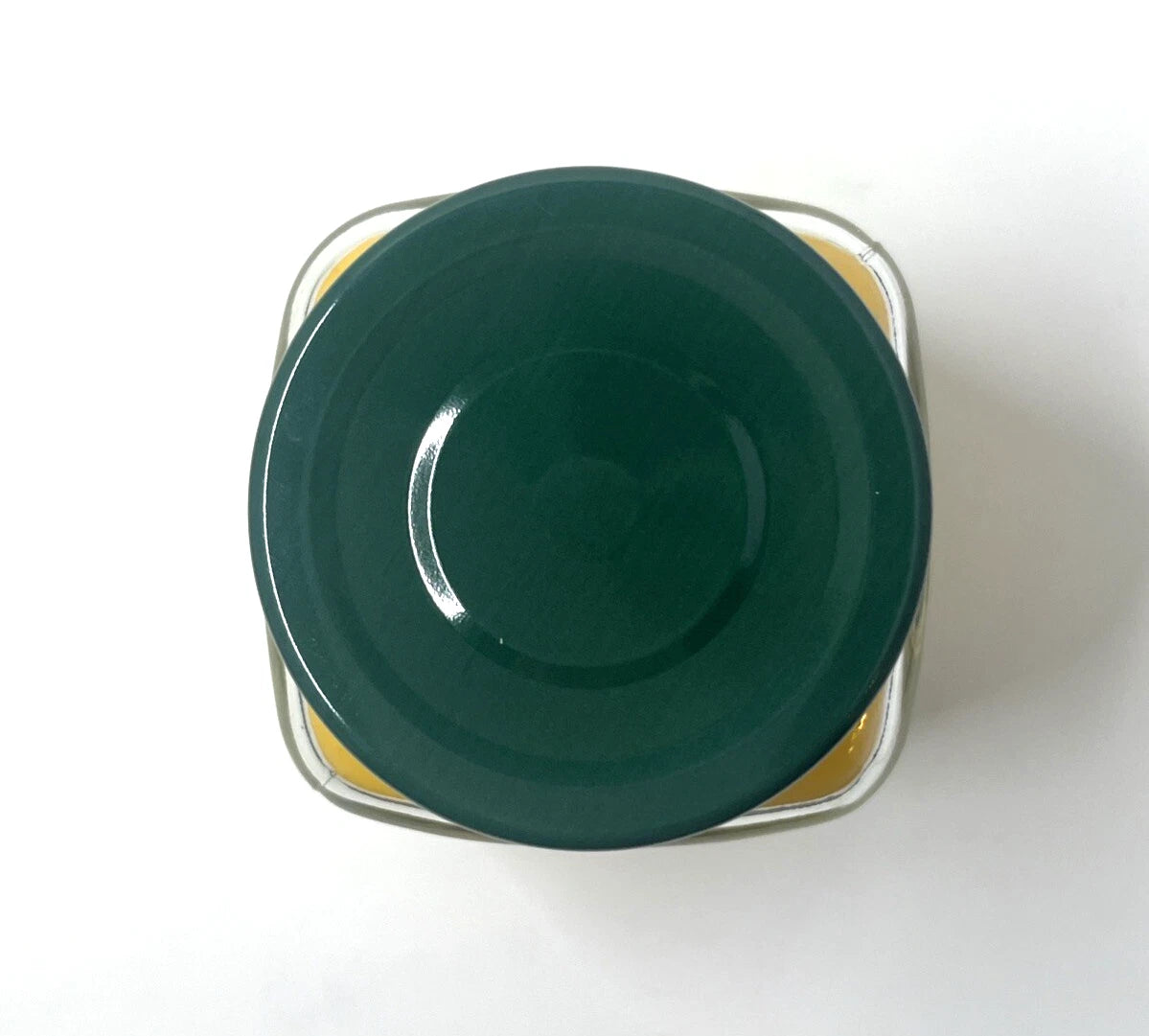 Upcycled Glass Jar w/ Metal Lid ~ Medium Size